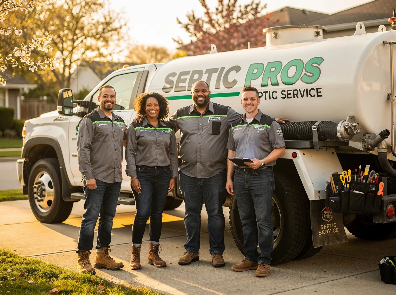 Septic Tank Pumping company in Knickerbocker, TX